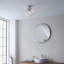 Abington Glass Semi Flush Mount