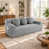 Rembourrage en mousse gris foncé