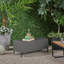 Banc de rangement extérieur FlowLuxe Rupert Pebble