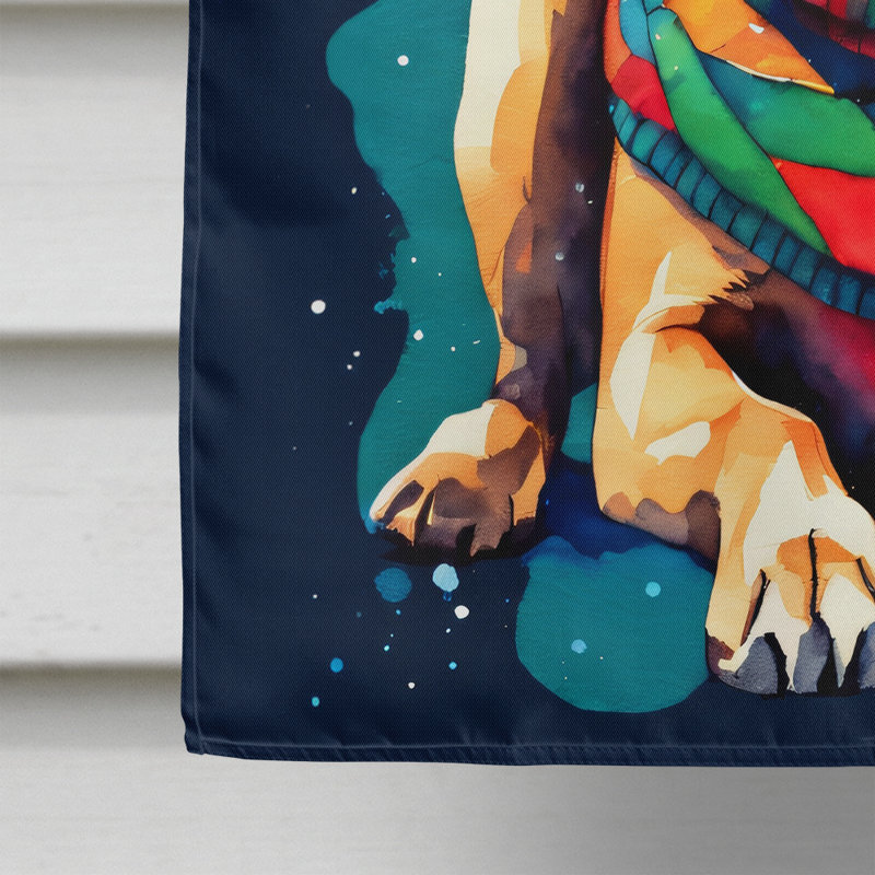 Double Sided Polyester Christmas, 40'' H x 28'' W