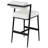 Stryker Upholstered Counter Stool with Iron Frame-1012959671