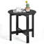 Table d'appoint ronde en polyéthylène haute densité (PEHD)-352886586-345569631