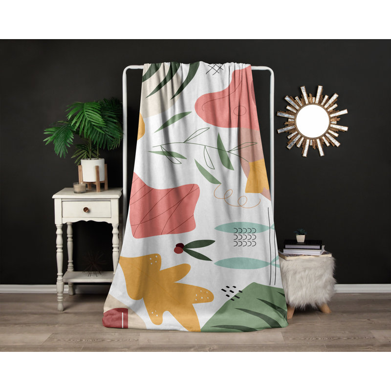 Throw Blanket, 80" L x 68" W