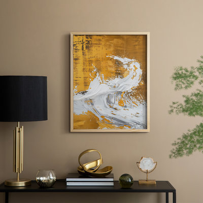ABSTRACT Series CDxxI, reproduction encadrée - bois massif
