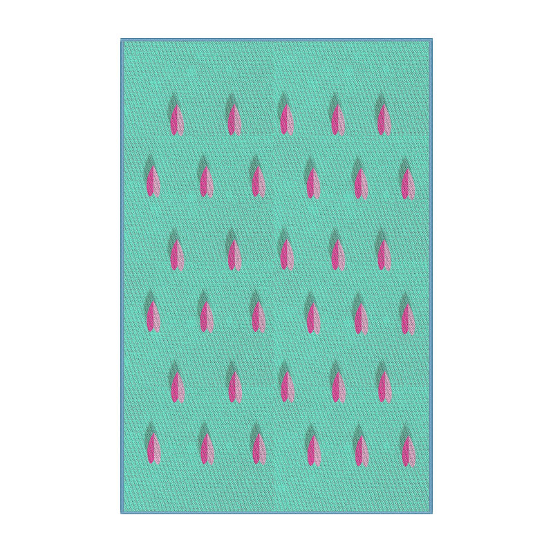 Indoor Rug, Rectangle 5' x 7'