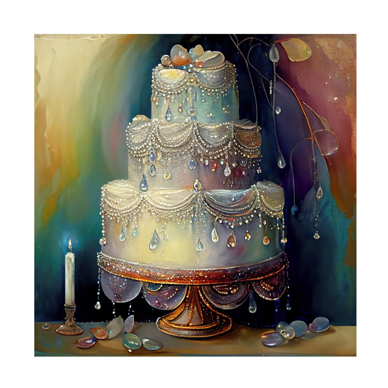 Art sur toile Sasha Sweetness and Light XVIII, H 18 po x l 18 po