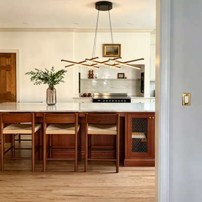 Luminaire suspendu pour îlot de cuisine à 1 lumière Burcker