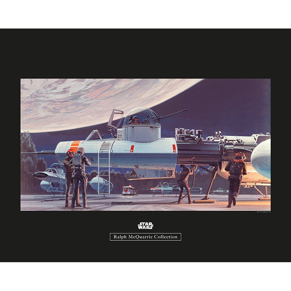 Poster Star Wars Rmq Yavin Hangar