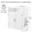 Burrak Enclosed Litter Box Enclosure-714503330