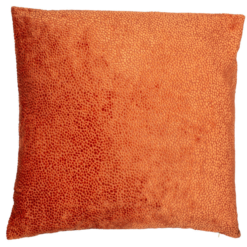 Odom Square Throw Cushion, Orange, 56 x 56cm