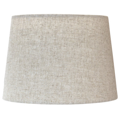 Linen Drum Lamp Shade