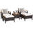 Joncarlos Acacia 4 - Person Patio Conversation Set with Cushions