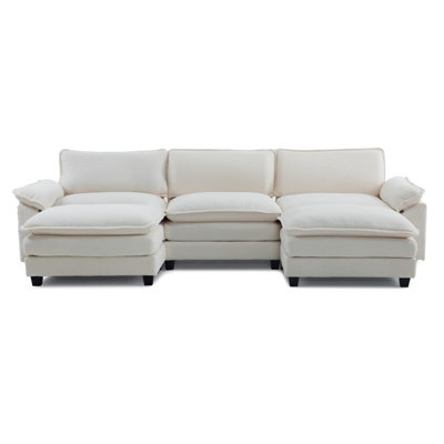 Latitude Run® 3-Seat Sectionals With 2 Ottoman
