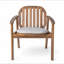 Chaise de salle à manger avec coussin Meja, ensemble de 2