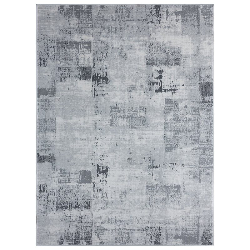 Abstract Indoor Rug, Rectangle 7'10" x 10'6"