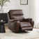 Caritina Genuine Leather Zero Gravity Dual Motor Power Recliner with Power Headrest