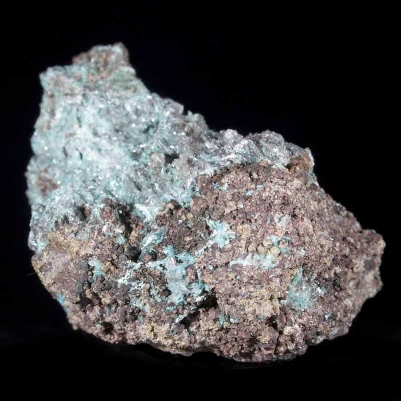 Aurichalcite. Santa Eulalia Mine, Mexico