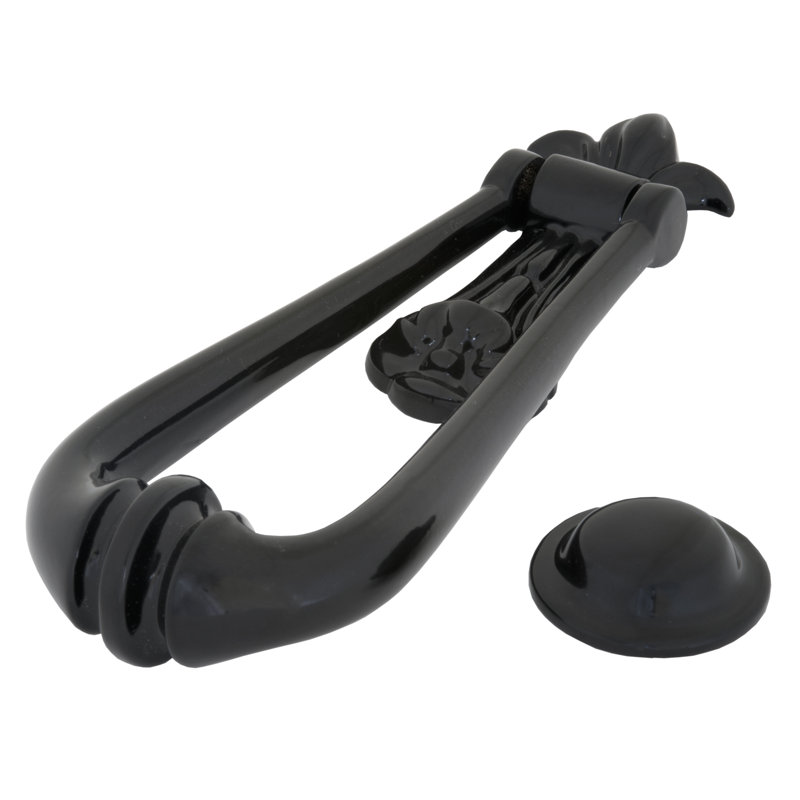 Loop Door Knocker, Black