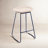 Navarre Saddle Solid Wood Backless Counter Stool-1321448826-1321448821