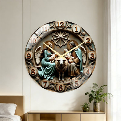 Horloge murale 24 po