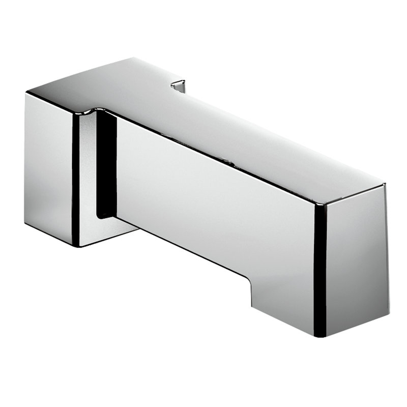 90 Degree Handle Wall Mounted Tub Spout Trim, Chrome