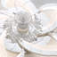 Izzabella 7- Blade Reversible LED Dimmable Ceiling Fan with Light and Remote-1335984879