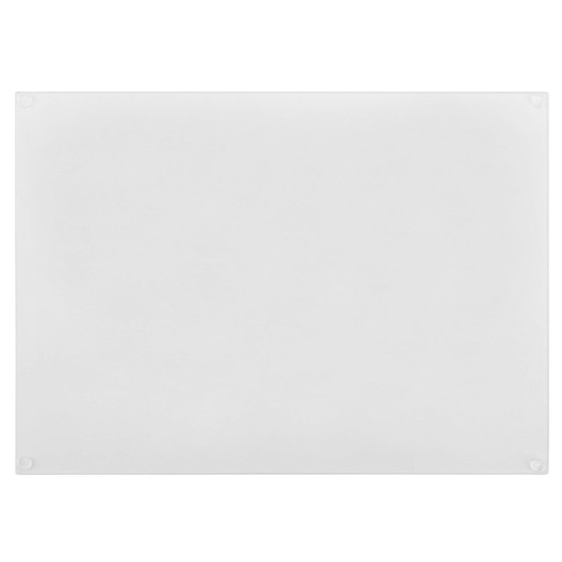 Tempered Glass Eyed Leopard Chopping Board, 39 cm W x 28.5 cm L
