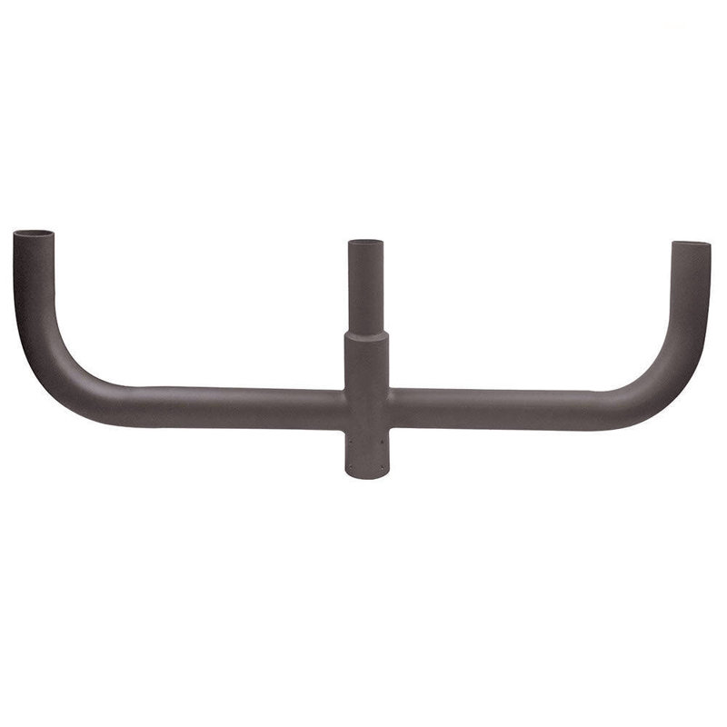 Adaptateur Tenon à cornes 180 ° triple, supports de fixation en acier à 3 bras