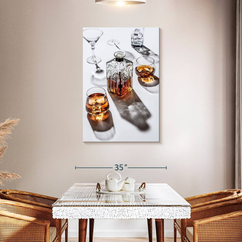 Verres à décanter Yarlin, H 24 po x l 16 po
