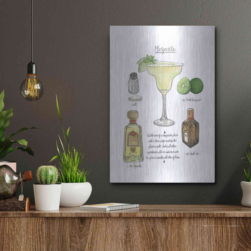 «Classic Cocktail Margarita» par Naomi McCavitt, H 16 po x l 12 po