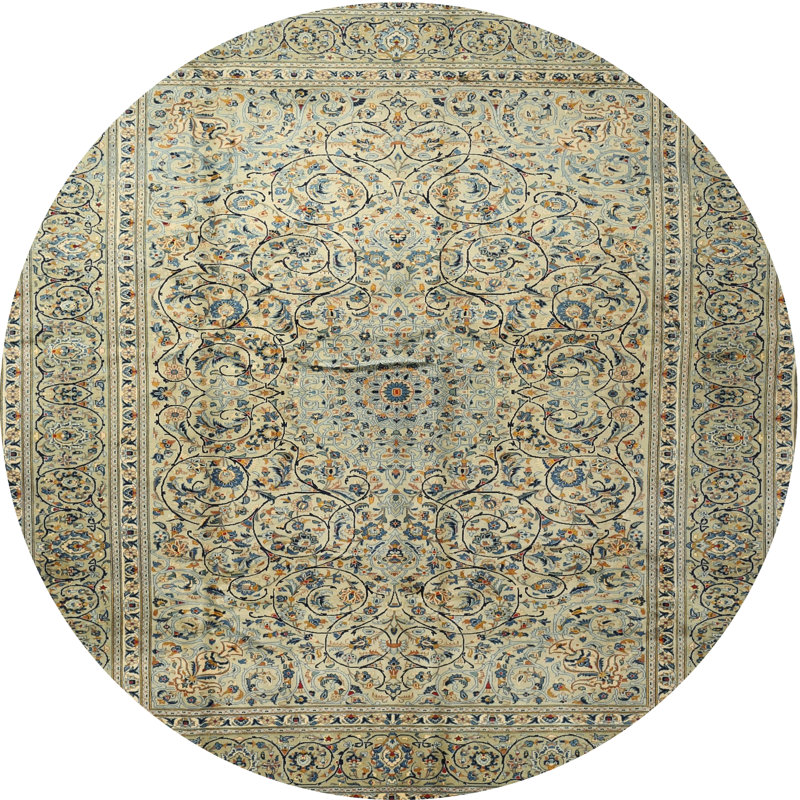 Ceiran Oriental Indoor Rug, Round 7'