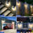 Solar Wall Lights Outdoor, 1 Pack,  Modes, Waterproof, Wireless Solar Powered Led Lights Zd-137251492