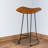 Ria Upholstered Counter Stool with Metal Frame
