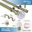 Tringle à rideaux double Cotner-678636920-678636926
