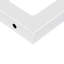  Supports de tablette pour lavabo, 2 pièces, acier trapèze noir-1012361995-1012361984