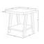Table de bout avec tablette contemporaine en bois Athens-132967240
