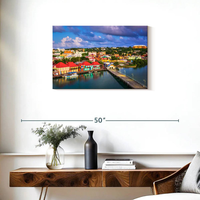 Gillard Bridge To Saint John's, 20" H x 30" W