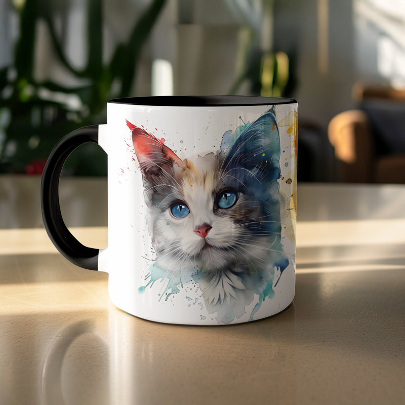 Mug, 3, Black