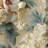 Blue Antique Countryhouse Floral Charm - Floral Blackout Curtain Single Panel-95457596