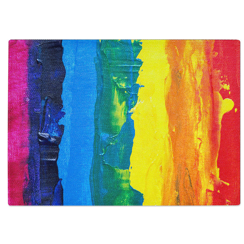 Tempered Glass Art Painting Vol.267 Chopping Board, 28.5 cm W x 20 cm L