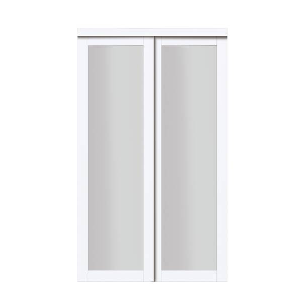 Renin Baldarassario Solid + Manufactured Wood Glass Bi-Fold Door ...