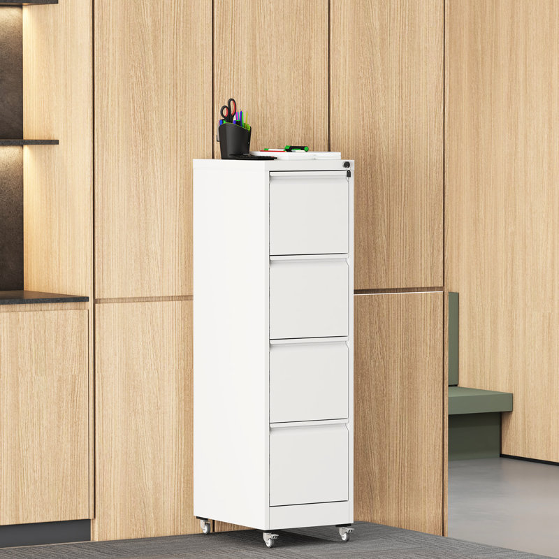 Classeur vertical Panthia, Blanc
