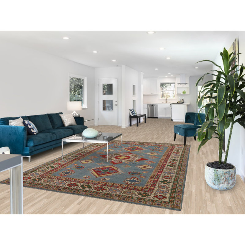 Tapis bleu Kazak