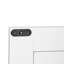 Armoire de rangement pour salle de bain avec tablette réglable à double porte