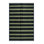 Machine Washable Horizontal Stripes Blue Area Rug