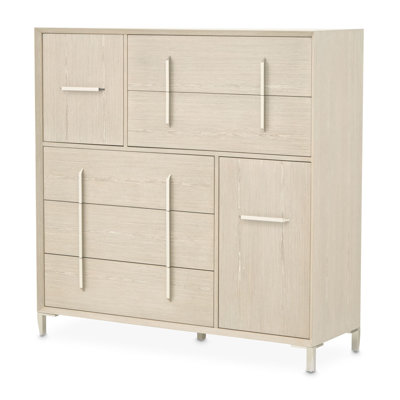 Lotus Bay 5-Drawer Chest - Sand