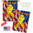 Double Sided 40'' H x 28'' W Polyester Independence Day Flag Set