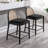 Modern Bar Stools Upholstered Counter Stools With Rattan Backrests And Wood Legs Kitchen Stools For Island-2019909511-2019909512