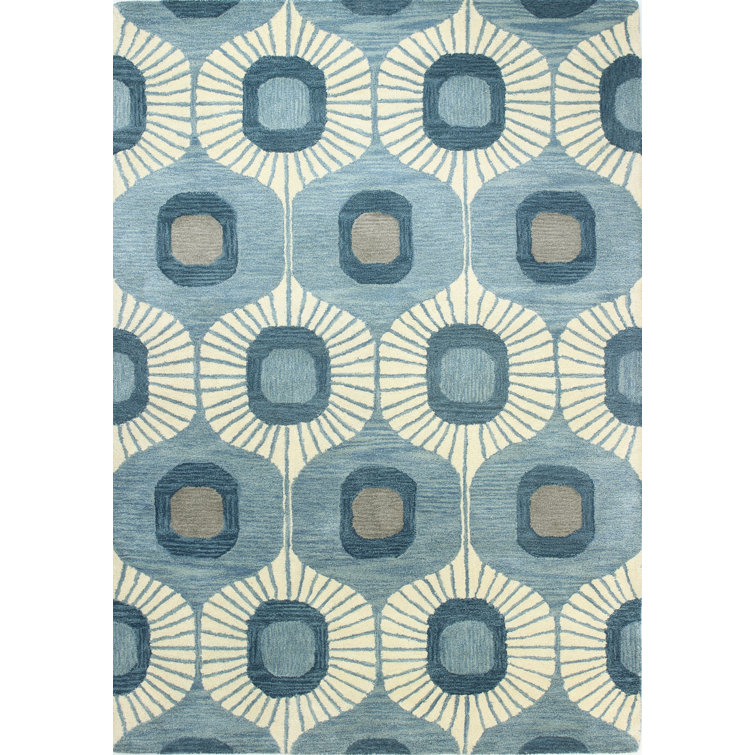 Hemmer Wool Geometric Indoor Rug