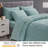 Washed Microfiber Bedding Honeycomb Comforter Set-81915322-81915324